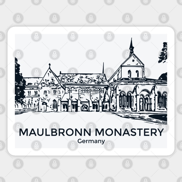 Maulbronn Monastery - Germany Magnet by Lakeric